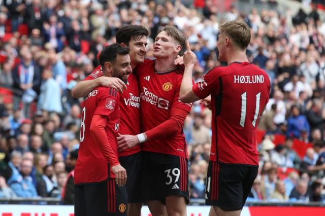 Manchester United se qualifie pour les finales consécutives de la FA Cup